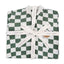 Baby Jersey Sleepsuit - Green Checkerboard