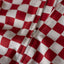 Baby Jersey Sleepsuit - Red Checkerboard