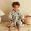 Children's Towelling Robe - Bird