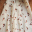 Organic Baby Muslin Swaddle - Peaches Print