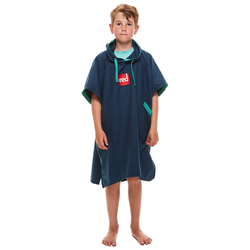 Kid's Quick Dry Microfibre Changing Robe - Navy