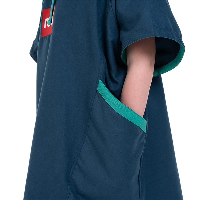 Kid's Quick Dry Microfibre Changing Robe - Navy