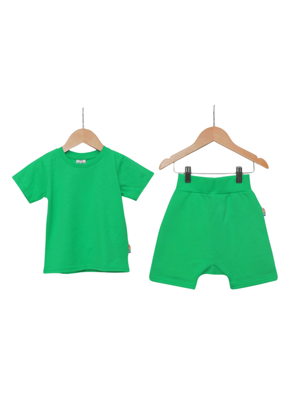Kids T-Shirt & Shorts set in organic cotton